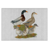 ザクセン・ダックファミリー カッティングボード (正面)