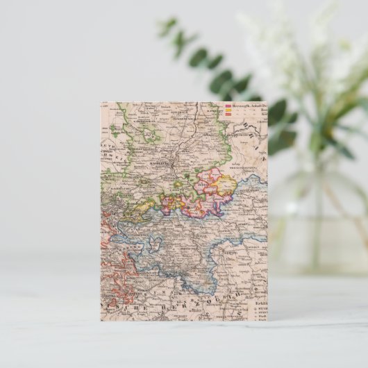 ザクセン、Anhalt ポストカード (スタンド正面)