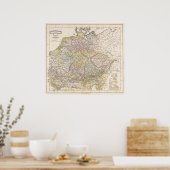 ザクソンのドイツ ポスター (キッチン)