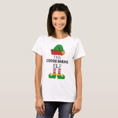 ザクッキーベーキング小妖精や小人 Tシャツ (正面フル)