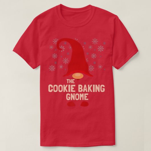 ザクッキーベーキング格言クリスマスファミリーマッチング Tシャツ (デザイン正面)