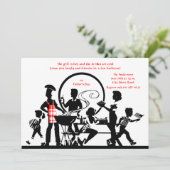 ザクックアウト招待状 招待状 (スタンド正面)