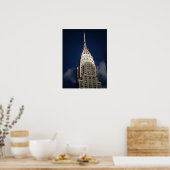 ザクライスラー建物、ニューヨーク市、中 ポスター (キッチン)