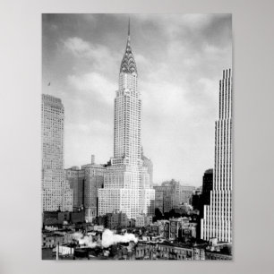ザクライスラー建物- NYC - 1930年頃 ポスター
