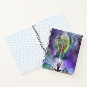 ザクラウンチャクラアート ノートブック (内部)