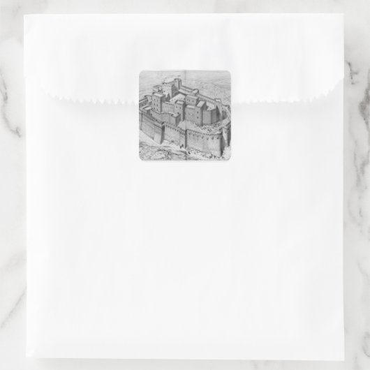 ザクラクデシュバリエ、再建 スクエアシール (バッグ)