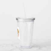 ザクラシックウッディレンタルカー会社ロゴVer 3.0 アクリルタンブラー (左)