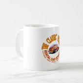 ザクラシックウッディレンタルカー会社ロゴVer 3.0 コーヒーマグカップ (正面左)