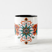 ザクラシック2音式コーヒーマグ ツートーンマグカップ (中央)