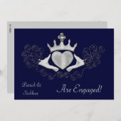 ザクラダグ（シルバー） 招待状 (正面/裏面)