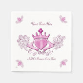 ザクラダグ（ピンク） スタンダードカクテルナプキン (正面)