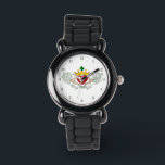 ザクラダグ（フルカラー） 腕時計<br><div class="desc">クラダグの独特のデザインは、2つの手がハートを握り締め、通常は王冠によって取り付けられている。このシンボルの要素は、しばしば愛(ハート)、友情（手）、ロイヤリティ（王冠）の性質に対応していると言われる。リング与え型枠では、多くの場合、Claddaghは友情、人間関係、永遠、婚約、または結婚式のために使用することができる着用者の意思に応じて、贈り物の場合は、贈り物。</div>