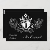 ザクラダグ（白） 招待状 (正面/裏面)