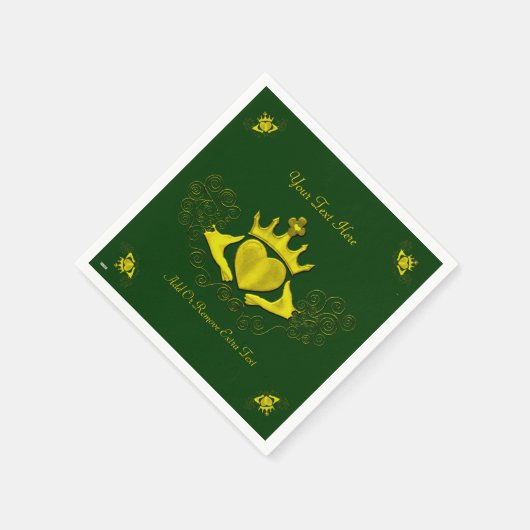 ザクラダグ(金ゴールド) スタンダードカクテルナプキン (角)