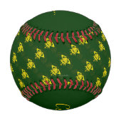 ザクラダグ(金ゴールド) 野球ボール (裏面)