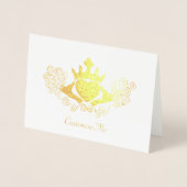 ザクラダグ（黄金） 箔カード (正面)