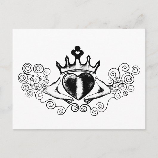 ザクラダグ（黒） ポストカード (正面)