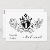 ザクラダグ(黒) 招待状 (正面/裏面)