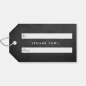 ザクラックボード&レース結婚ズコレクション ギフトタグ (裏面横)