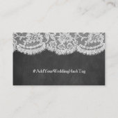 ザクラックボード&レース結婚ズコレクション プレイスカード (裏面)