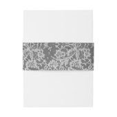 ザクラックボード&レース結婚ズコレクション 招待状ベリーバンド (裏面例)