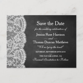 ザクラックボード&レース結婚ズコレクション 案内ポストカード