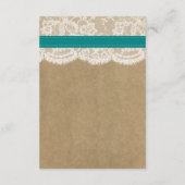 ザクラフト素朴サンフラワー結婚ズコレクション エンクロージャーカード (裏面)