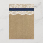 ザクラフト素朴サンフラワー結婚ズコレクション エンクロージャーカード (裏面)