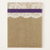 ザクラフト素朴サンフラワー結婚ズコレクション プランナー手帳 (裏面)