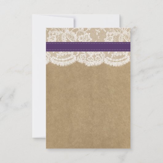 ザクラフト素朴サンフラワー結婚ズコレクション 出欠カード (裏面)