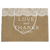 ザクラフト&レース結婚ズコレクション ラージペーパーバッグ (正面)