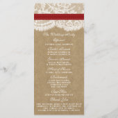 ザクラフト、レース&ひまわりコレクション – 赤 プログラム (裏面)