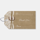 ザクラフト、レース&ホースシューコレクションラベル ギフトタグ (裏面横)