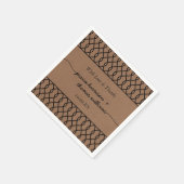 ザクラフモダントお洒落の結婚コレクション スタンダードカクテルナプキン (角)