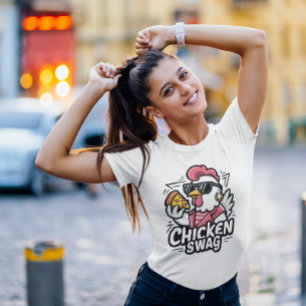 ザクラブチキンクールスワッグロゴ Tシャツ