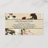 ザクラベリンとマグノリアファインアート 名刺 (裏面)