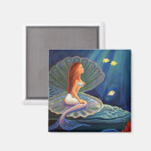 ザクラムシェルマーメイド – Art Magnet マグネット (正面/裏面)