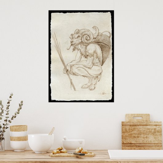 ザクランプス ポスター (キッチン)