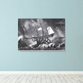 ザクラーケン キャンバスプリント (インサイチュ (ウッドフロア))