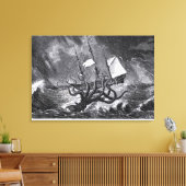 ザクラーケン キャンバスプリント (インサイチュ (リビング))