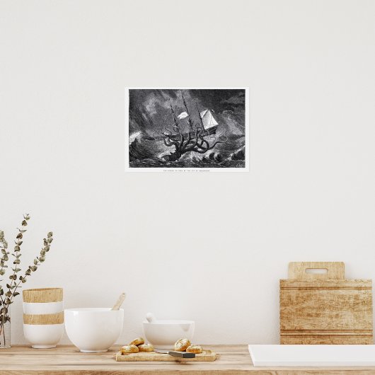 ザクラーケン ポスター (キッチン)