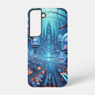 ザクリスタルアビス – 未来的な海洋天国 SAMSUNG GALAXY S22ケース