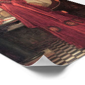 ザクリスタルボールバイウォーターハウス ポスター (角)