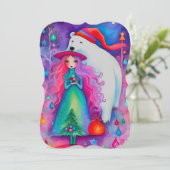 ザクリスマスウィッチ12デザインホリデーカード シーズンカード (スタンド正面)