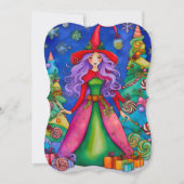 ザクリスマスウィッチ3デザインホリデーカード 招待状 (正面)