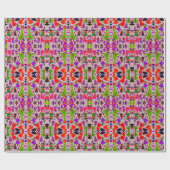 ザクリスマスウィッチ6デザインラッピング紙 ラッピングペーパー (フラット)