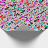 ザクリスマスウィッチ7デザインラッピング紙 ラッピングペーパー (角)