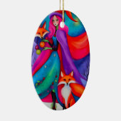 ザクリスマスウィッチ8デザインホリデーオーナメント セラミックオーナメント (右)