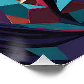 ザクリスマスオリーブ – Ken Gage Surreal Art ポスター (コーナー)