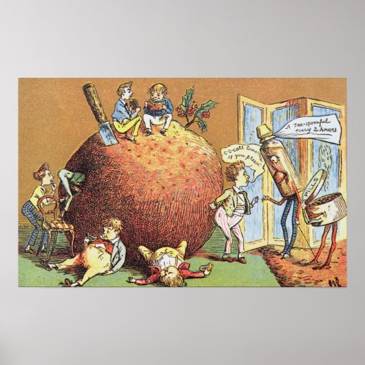 ザクリスマスプリン ポスター (正面)